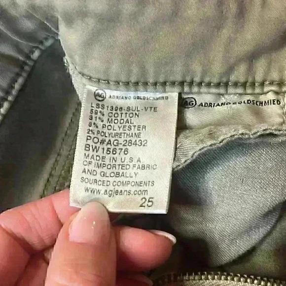 AG The Farrah Skinny Crop, High Rise, 25. - Picture 10 of 14